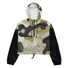 Load image into Gallery viewer, Women’s cropped windbreaker