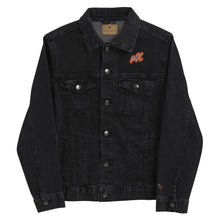 Load image into Gallery viewer, Orange Kiss Denim Jacket