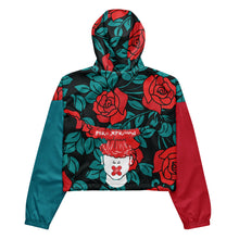 Load image into Gallery viewer, RoseCity cropped windbreaker