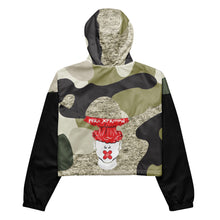 Load image into Gallery viewer, Women’s cropped windbreaker
